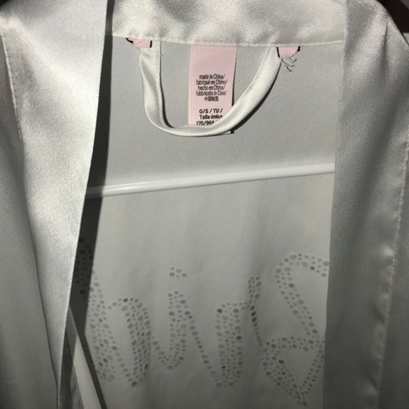 Victoria’s Secret Blue Rhinestone “Bride” Robe - Picture 5 of 5